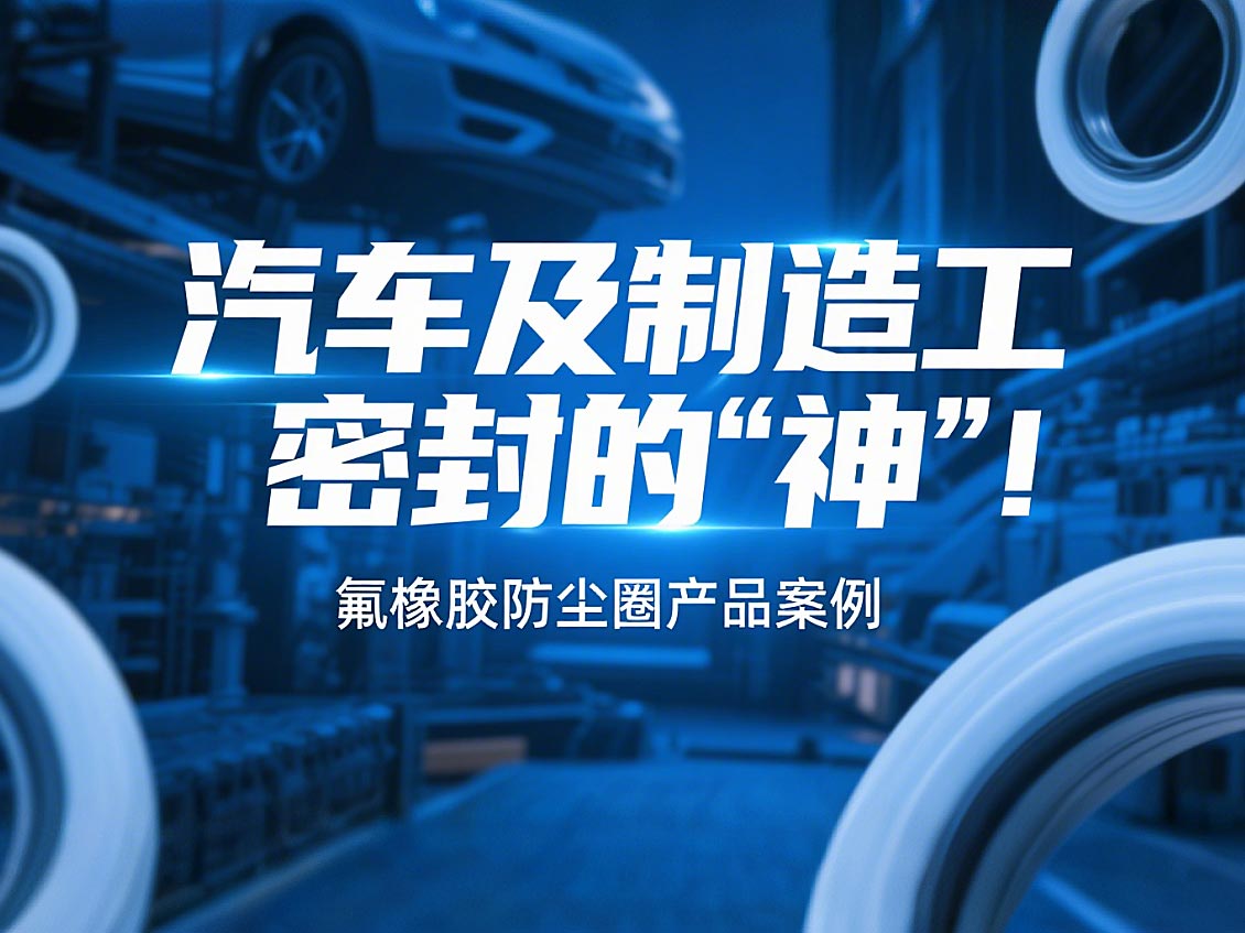 氟橡膠防塵圈產(chǎn)品案例 ? 汽車及制造工業(yè)密封的“神”！