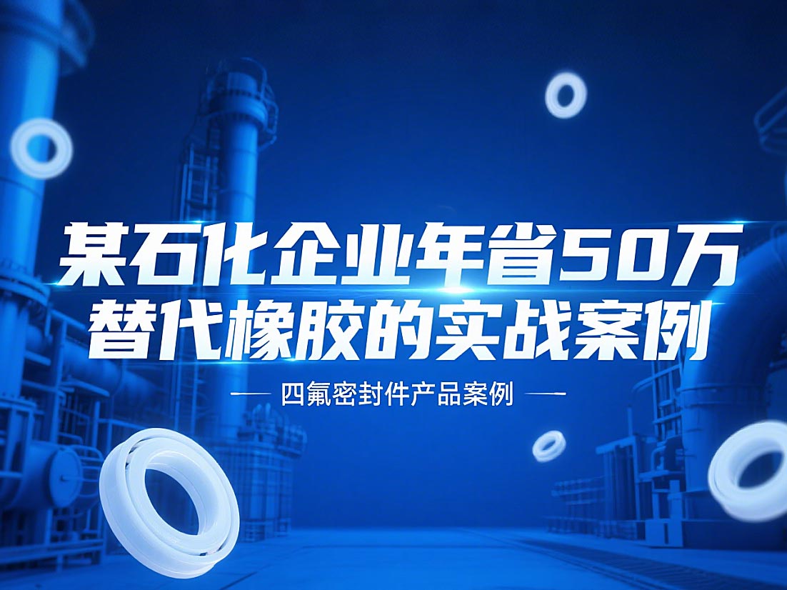 某石化企業(yè)年省50萬：四氟密封件替代橡膠的實戰(zhàn)案例！