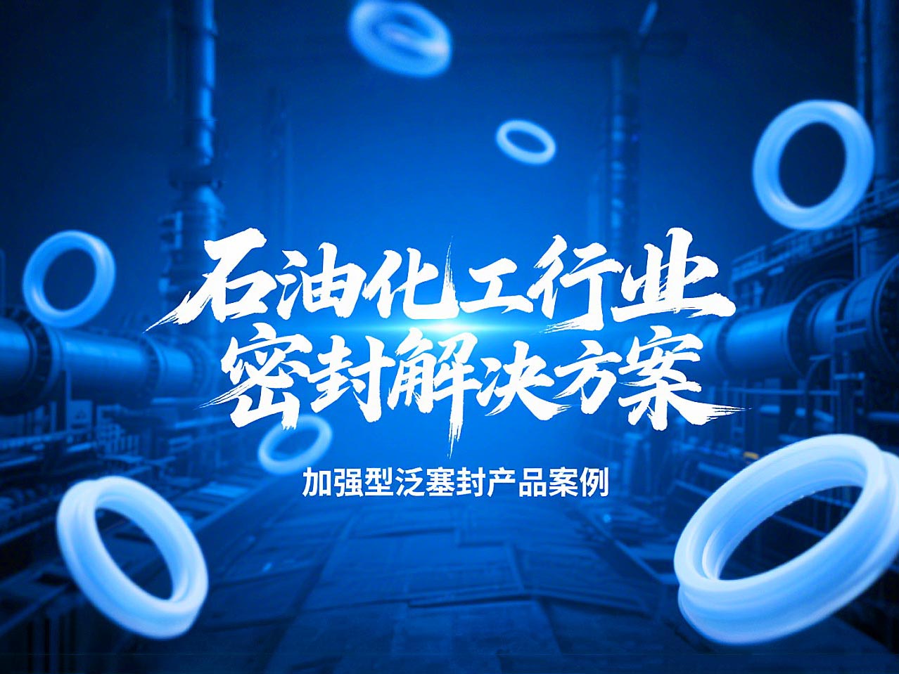 加強(qiáng)型泛塞封產(chǎn)品案例 ? 石油化工行業(yè)的密封解決方案！?
